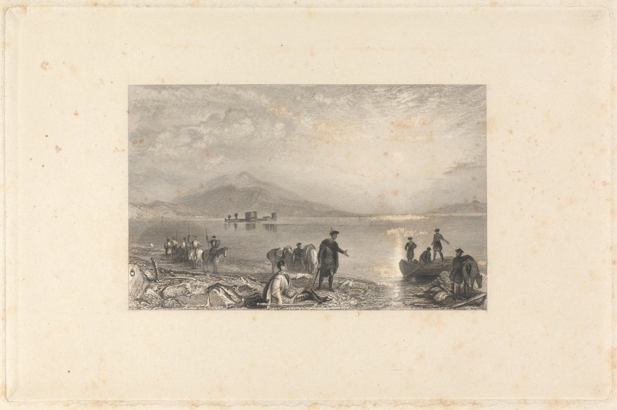 Loch Leven Castle von James Baylis Allen