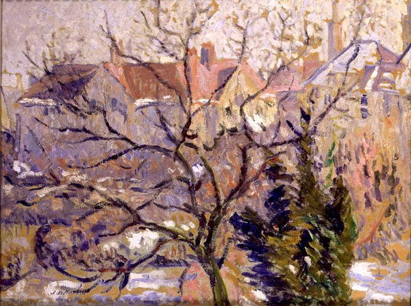 Schnee in Hampstead von James Bolivar Manson