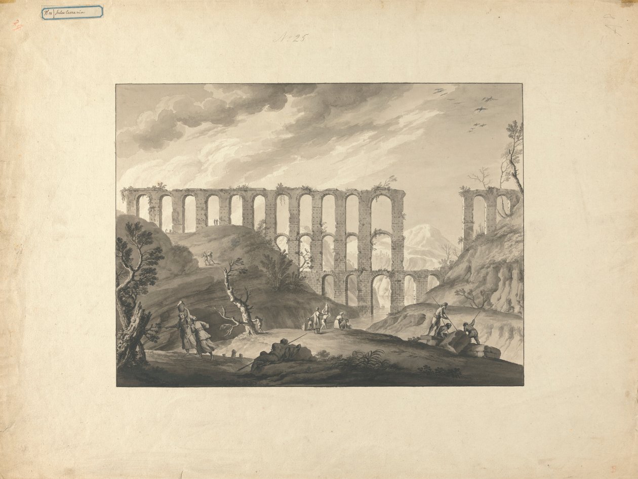 Aquädukt in Cherchel von James Bruce