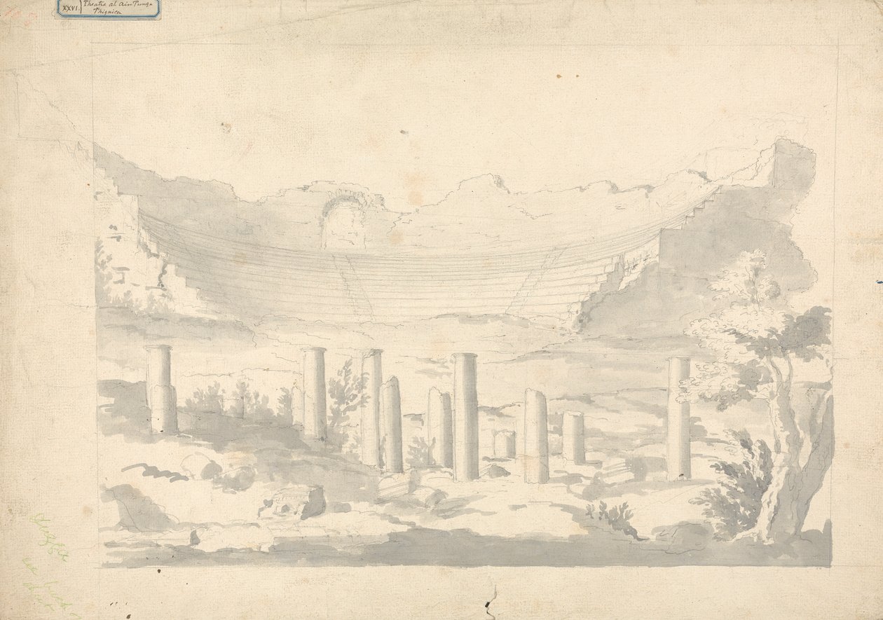 XIVI Theater in Ain Tunga Thignica von James Bruce