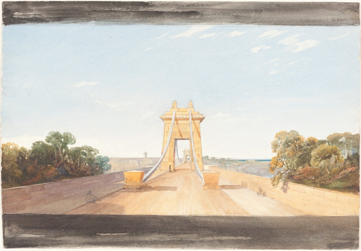Clifton Hängebrücke bei Bristol von James Bulwer