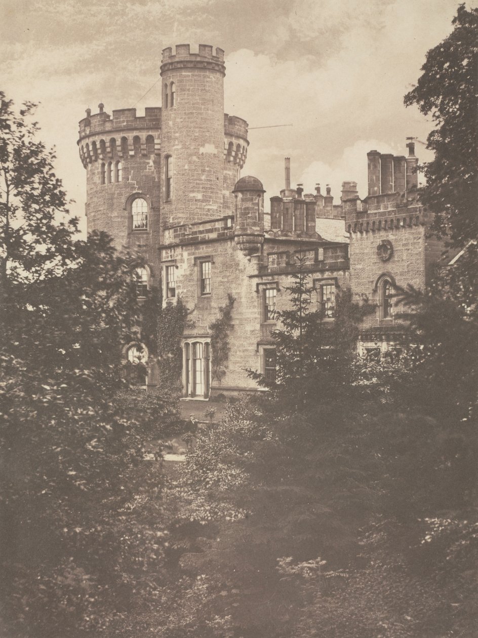 Ansicht von Tullichewan Castle, Glasgow von James Campbell of Strachathro