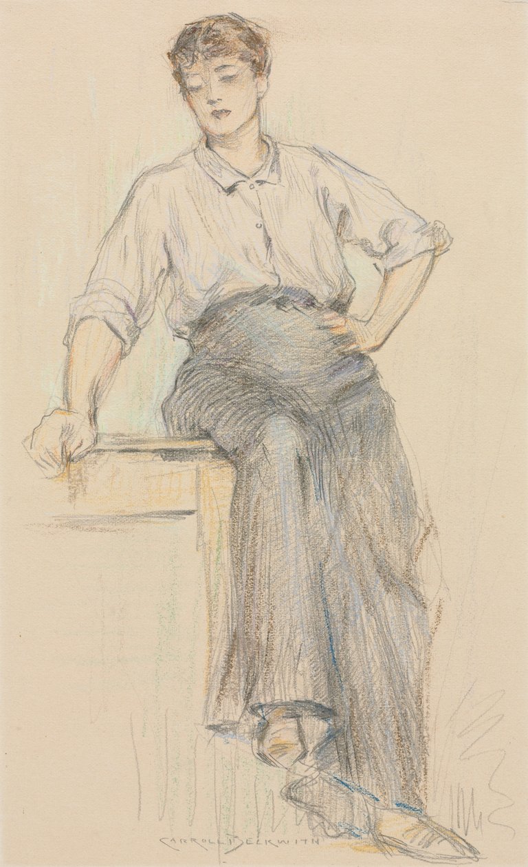 Der Arbeiter von James Carroll Beckwith