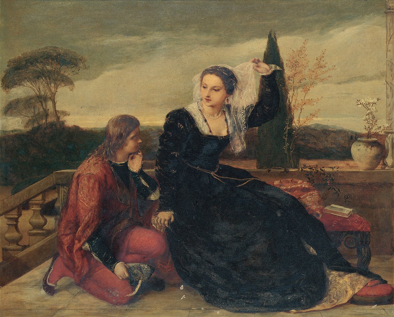 Olivia und Viola von James Clarke Hook