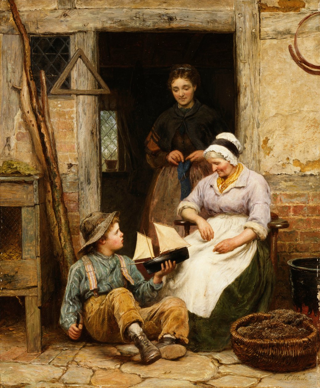 Das Schiffsmodell von James Clarke Waite