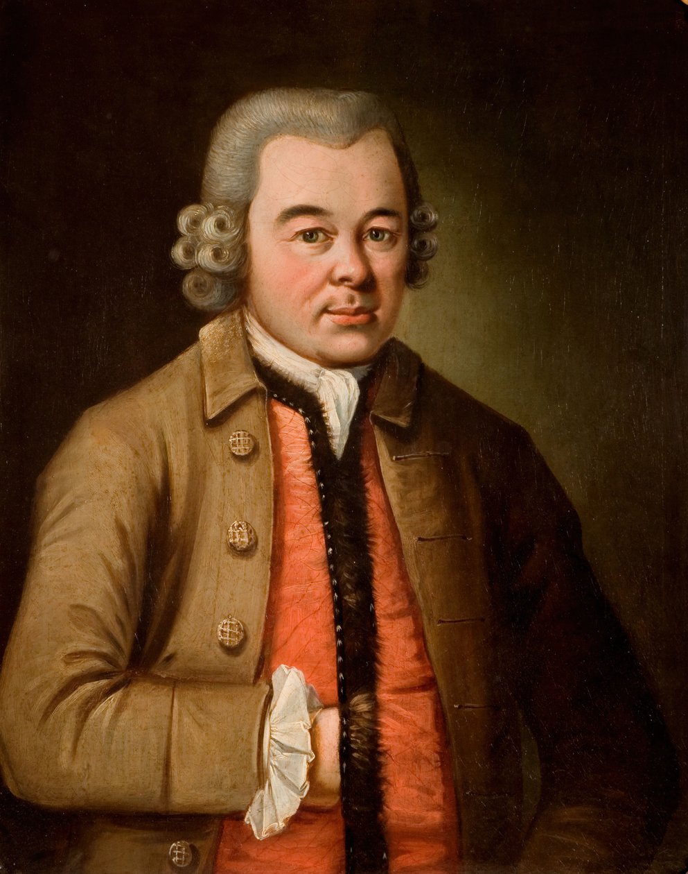 Porträt von Christopher Fuller gest. 1786, 1750-1780 von James Coleman