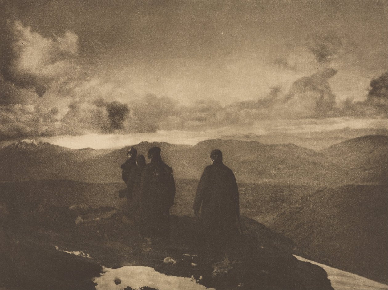 Die dunklen Berge von James Craig Annan
