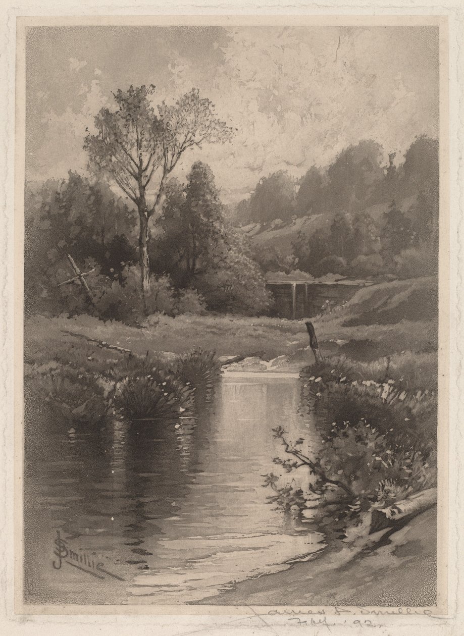 Ein alter Damm bei Montrose von James David Smillie
