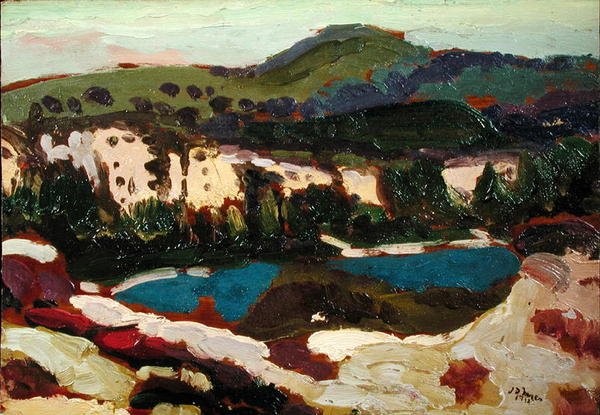Der Blaue Pool, Dorset von James Dickson Innes