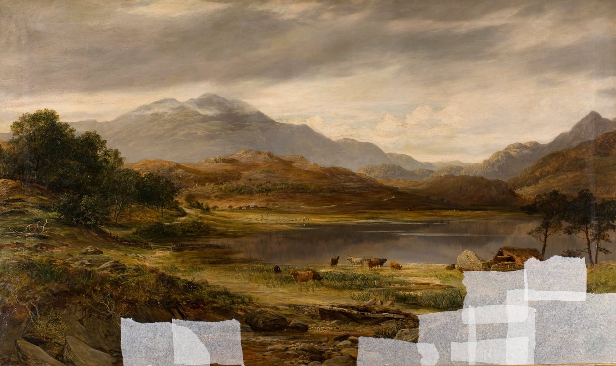 Der Kopf von Loch Vennacher von James Docharty