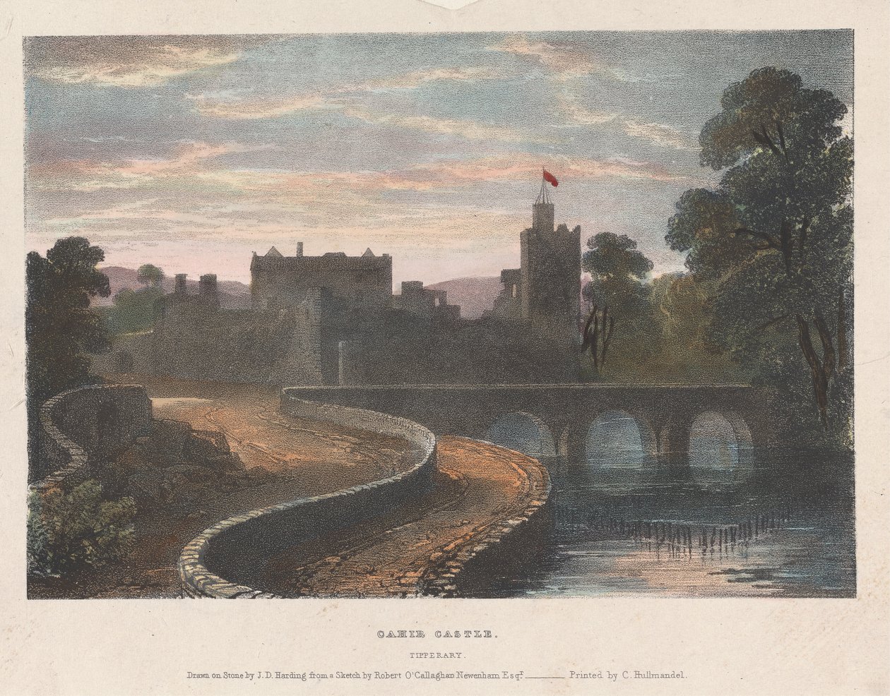 Cahir Castle von James Duffield Harding