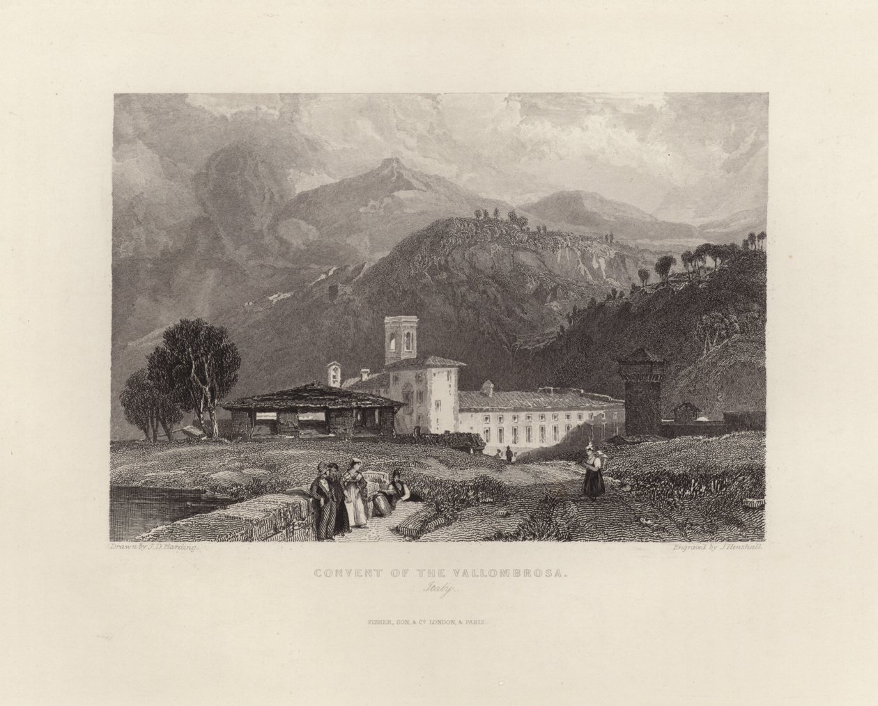 Kloster von Vallombrosa von James Duffield Harding