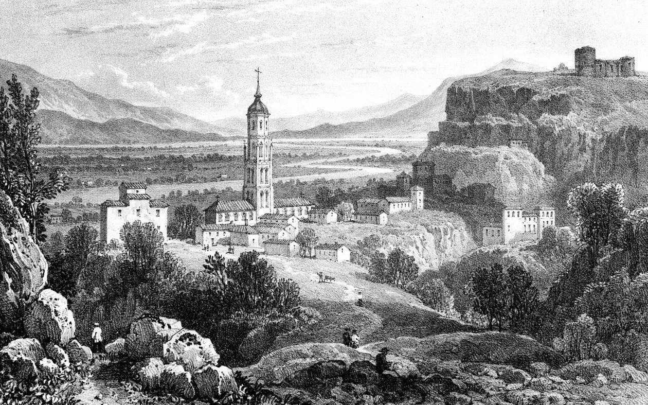Fraga, Spanien, 1823 von James Duffield Harding