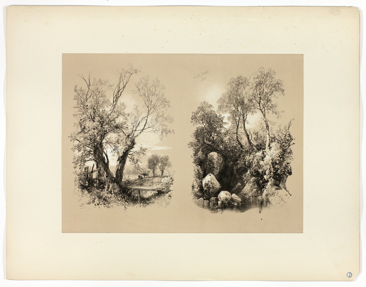 South Brent, aus Picturesque Selections von James Duffield Harding