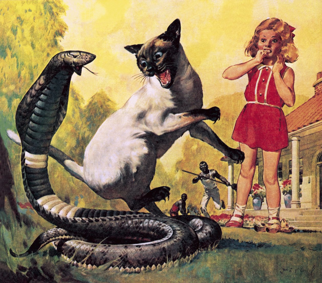 Die mutige Katze von James Edwin McConnell