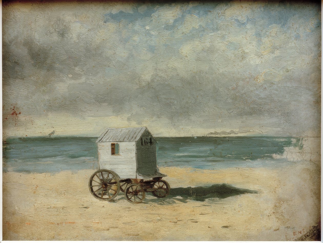 Badewagen von James Sidney Ensor