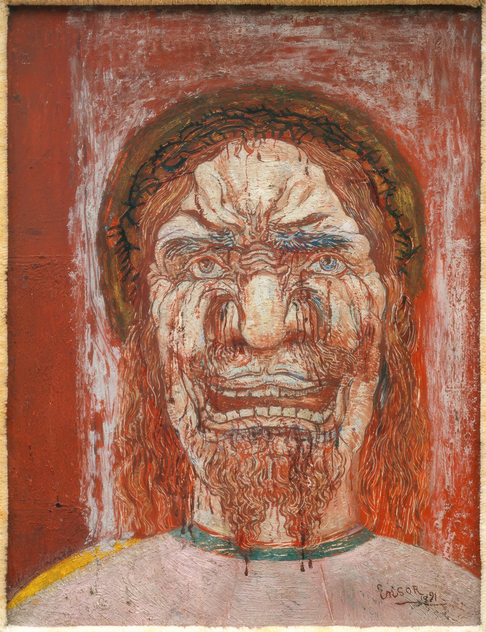 Der Schmerzensmann von James Sidney Ensor