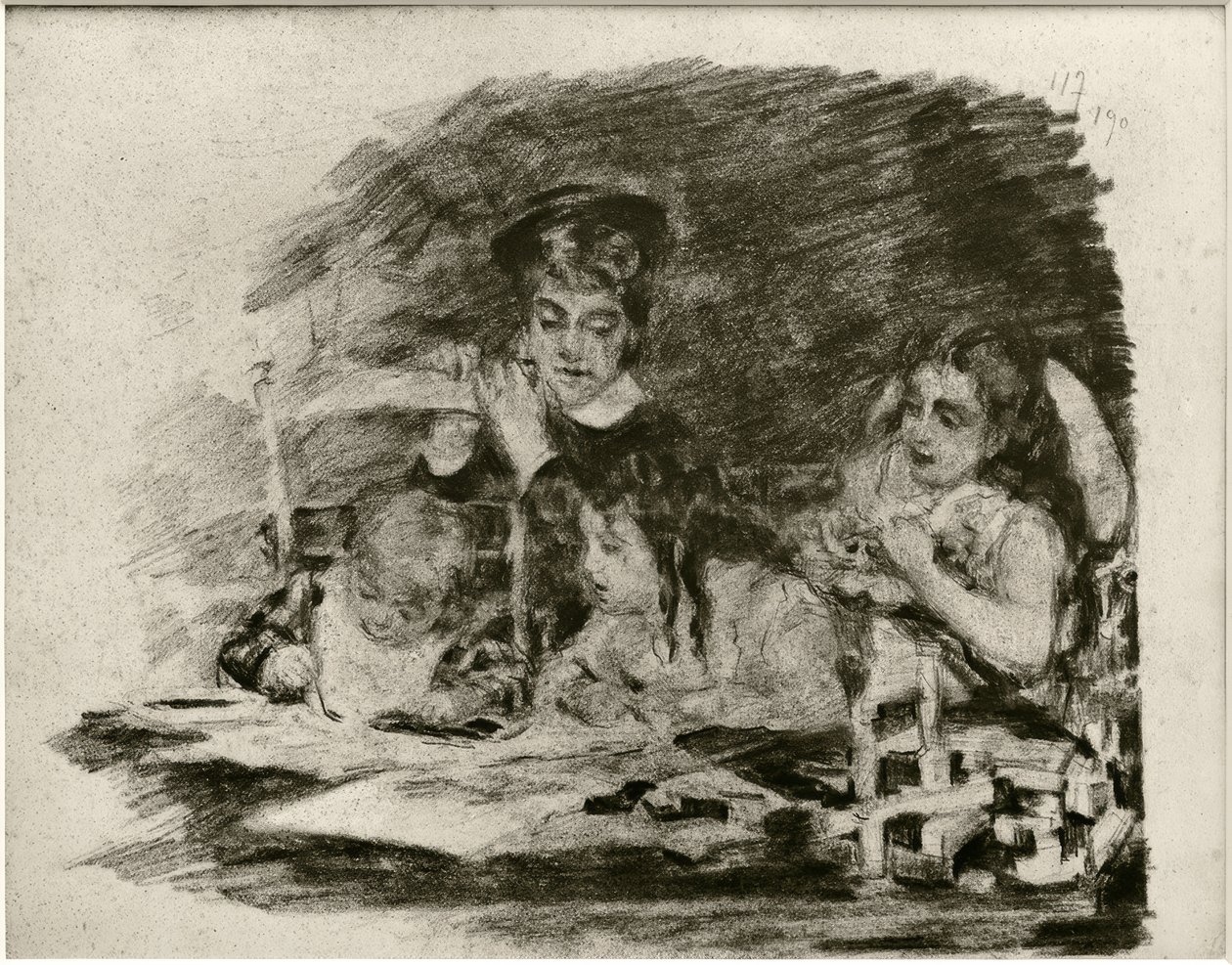 Die kleinen Maler von James Sidney Ensor