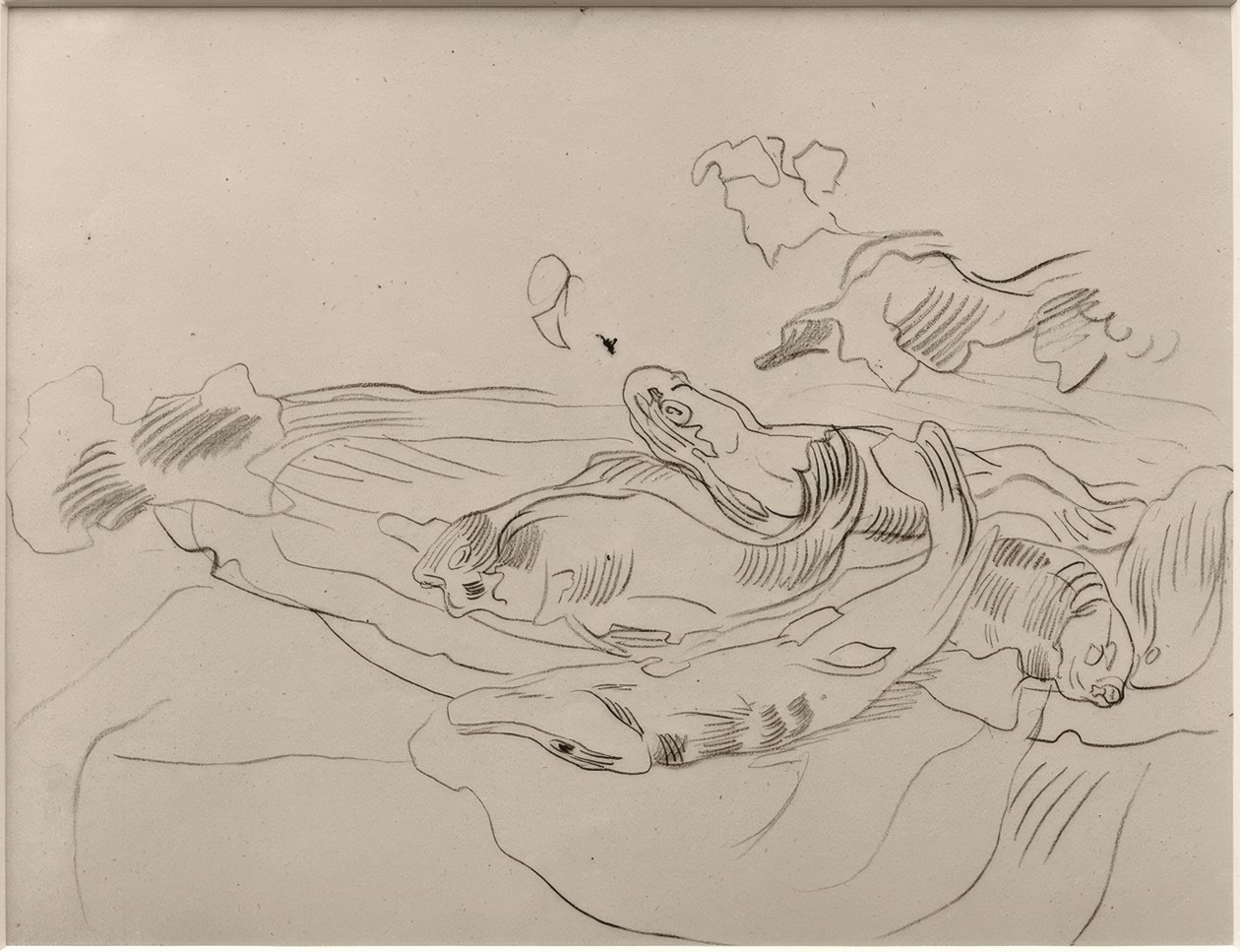 Fische auf einer Platte von James Sidney Ensor