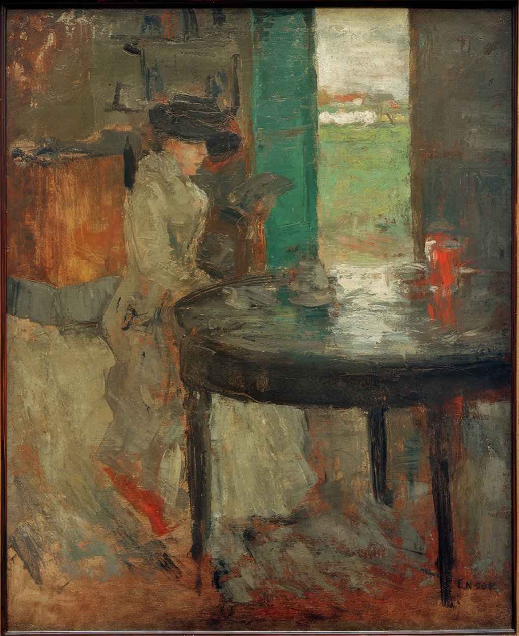 Das Warten von James Sidney Ensor