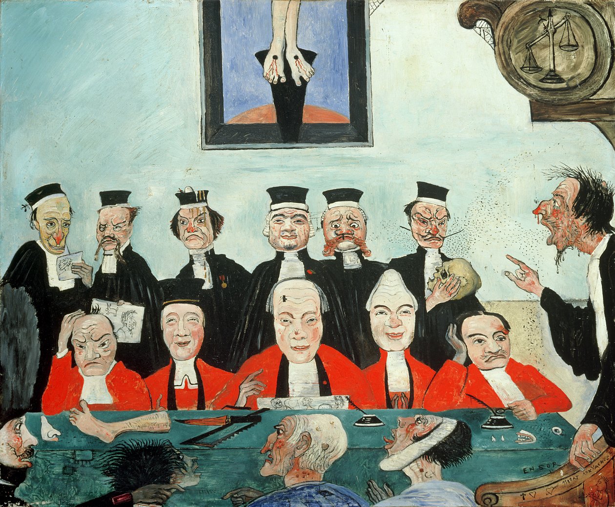 Die Guten Richter von James Ensor