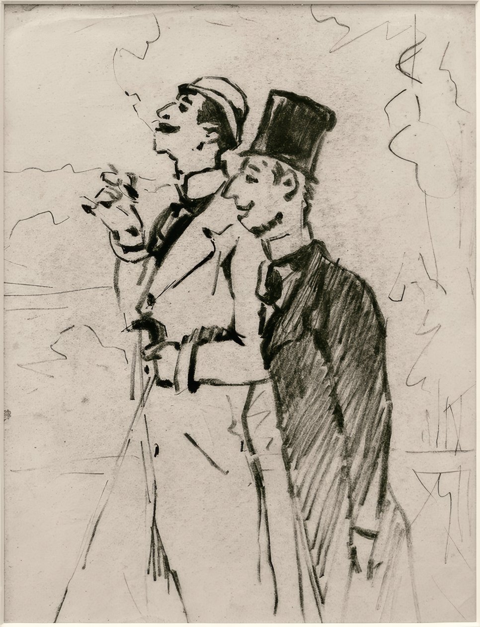 Zwei Herren von James Sidney Ensor