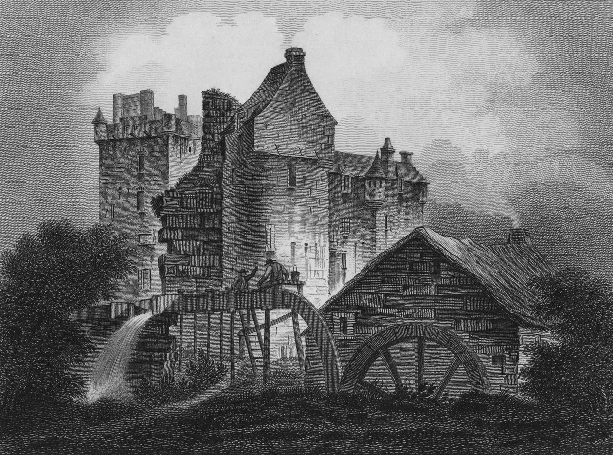 Elcho Castle von James Fittler
