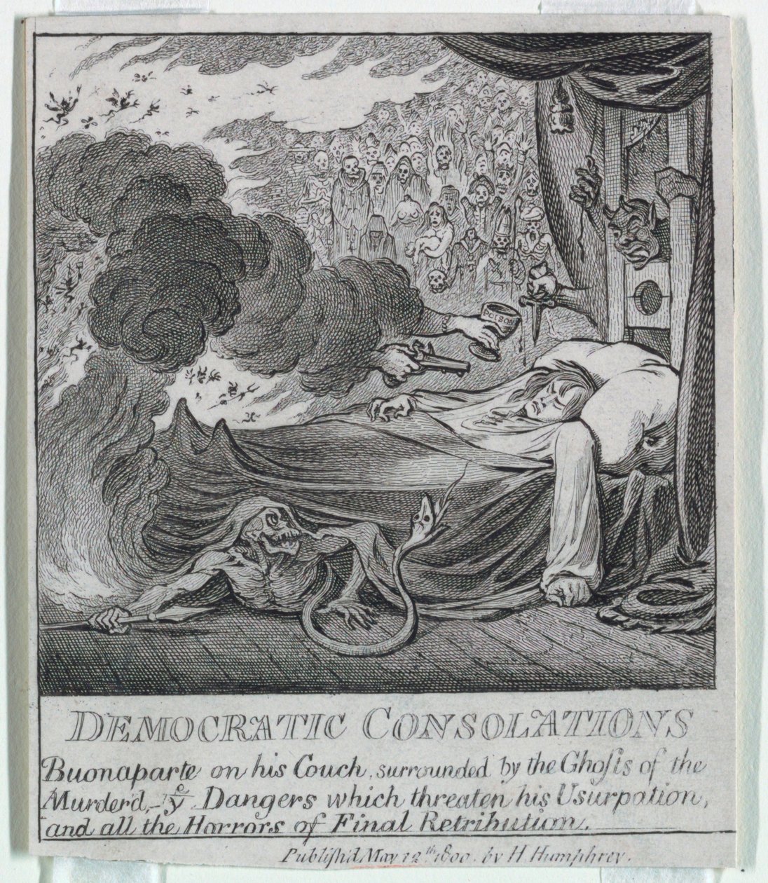 Demokratie, oder eine Skizze von James Gillray