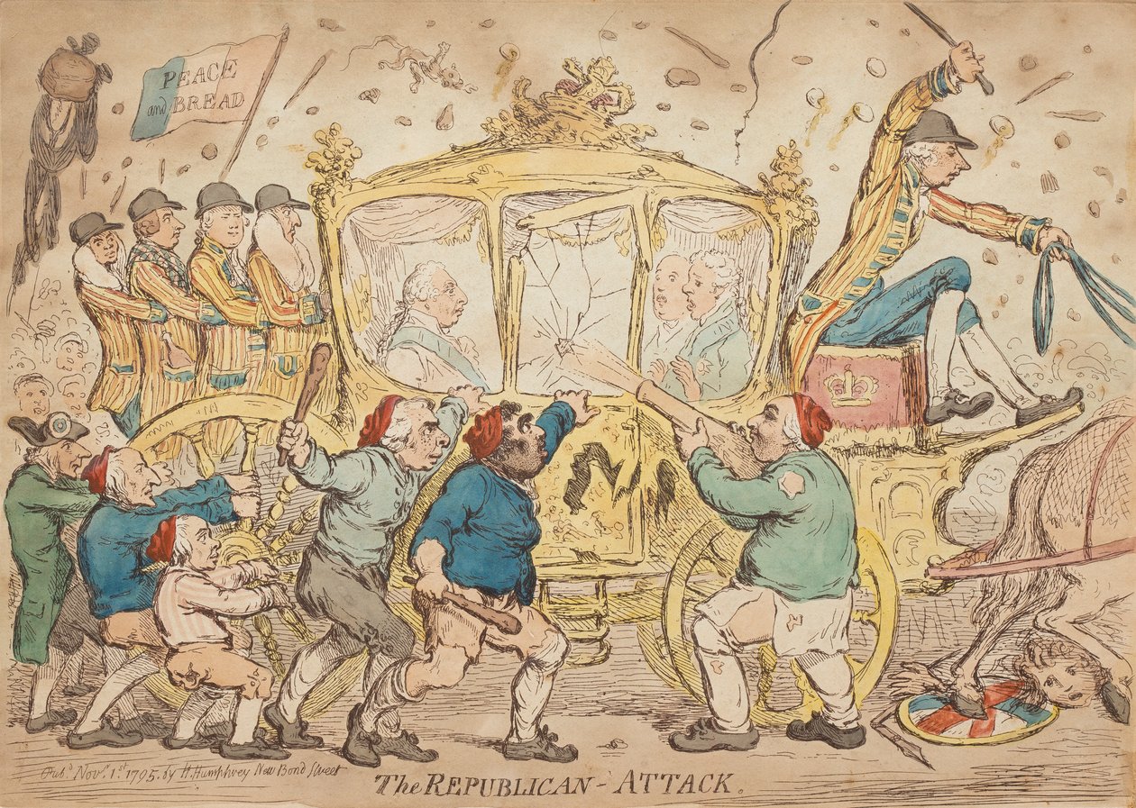 Der republikanische Angriff von James Gillray