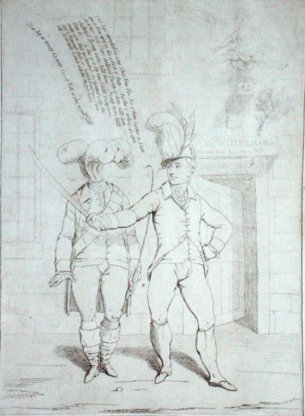 Der Donnerer von James Gillray