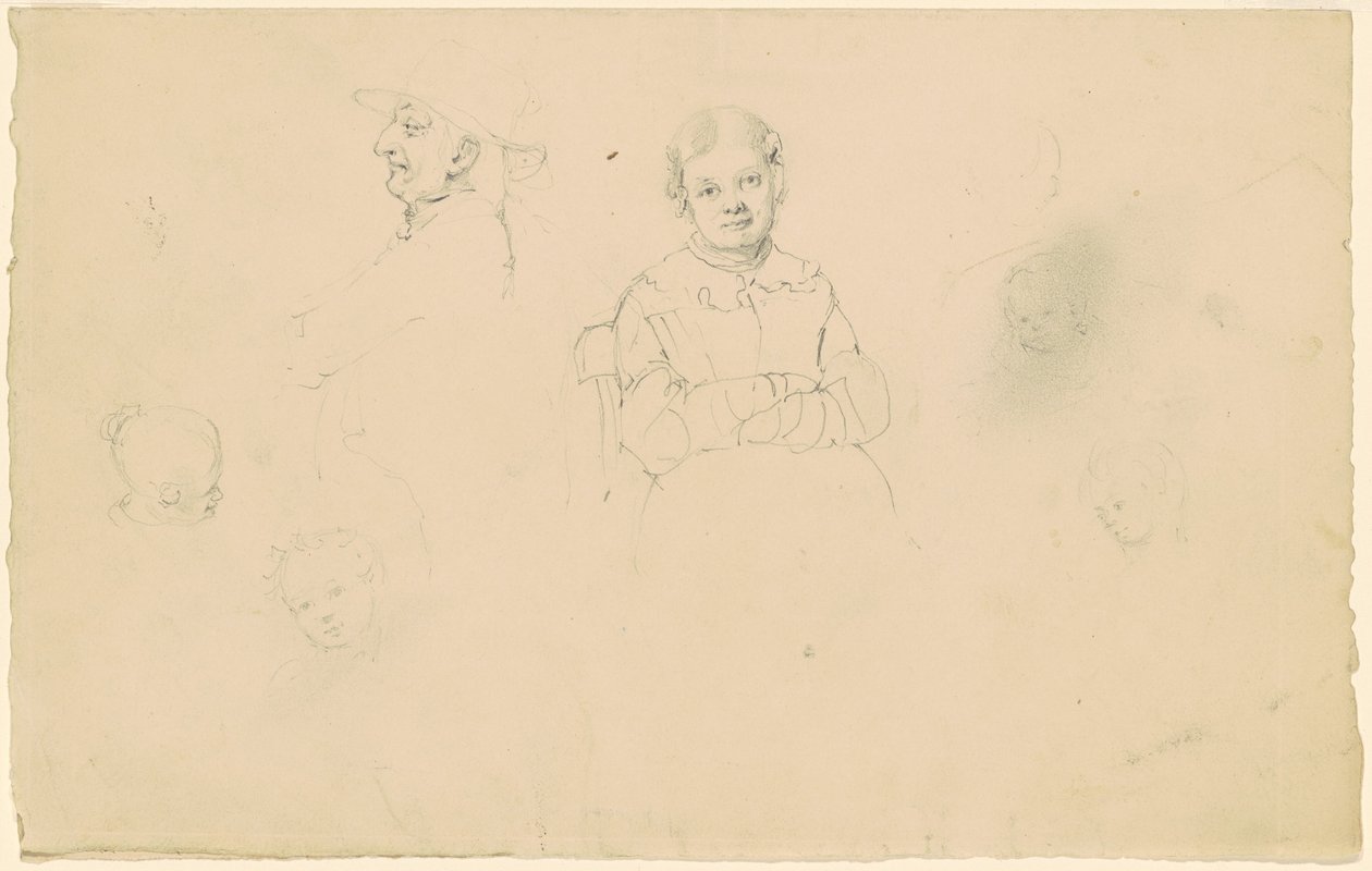 Studien von Figuren von James Goodwyn Clonney