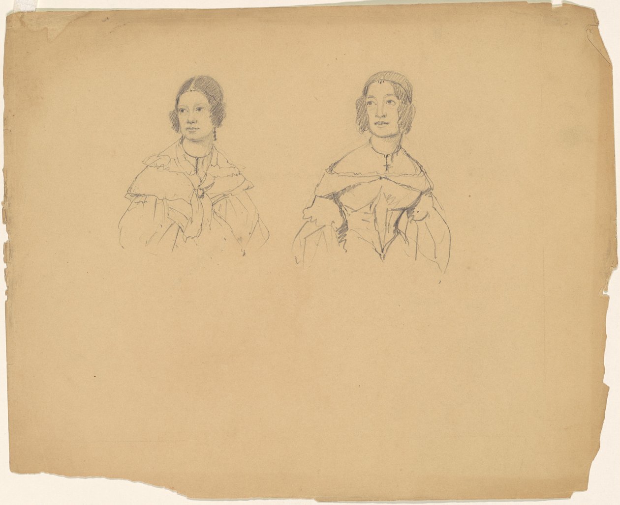 Zwei Frauen von James Goodwyn Clonney