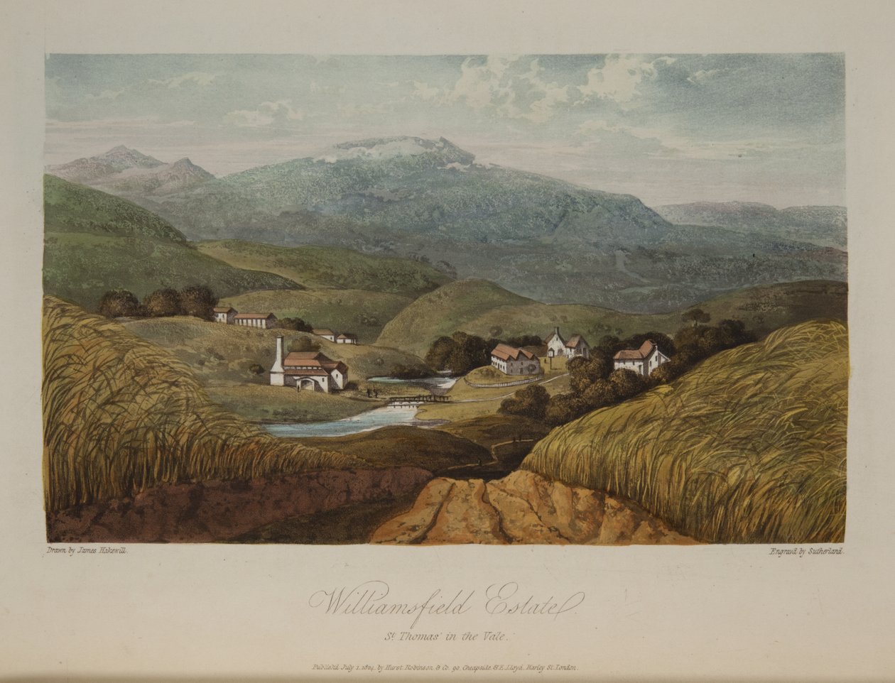 Williamsfield Estate, St. Thomas im Tal von James Hakewill