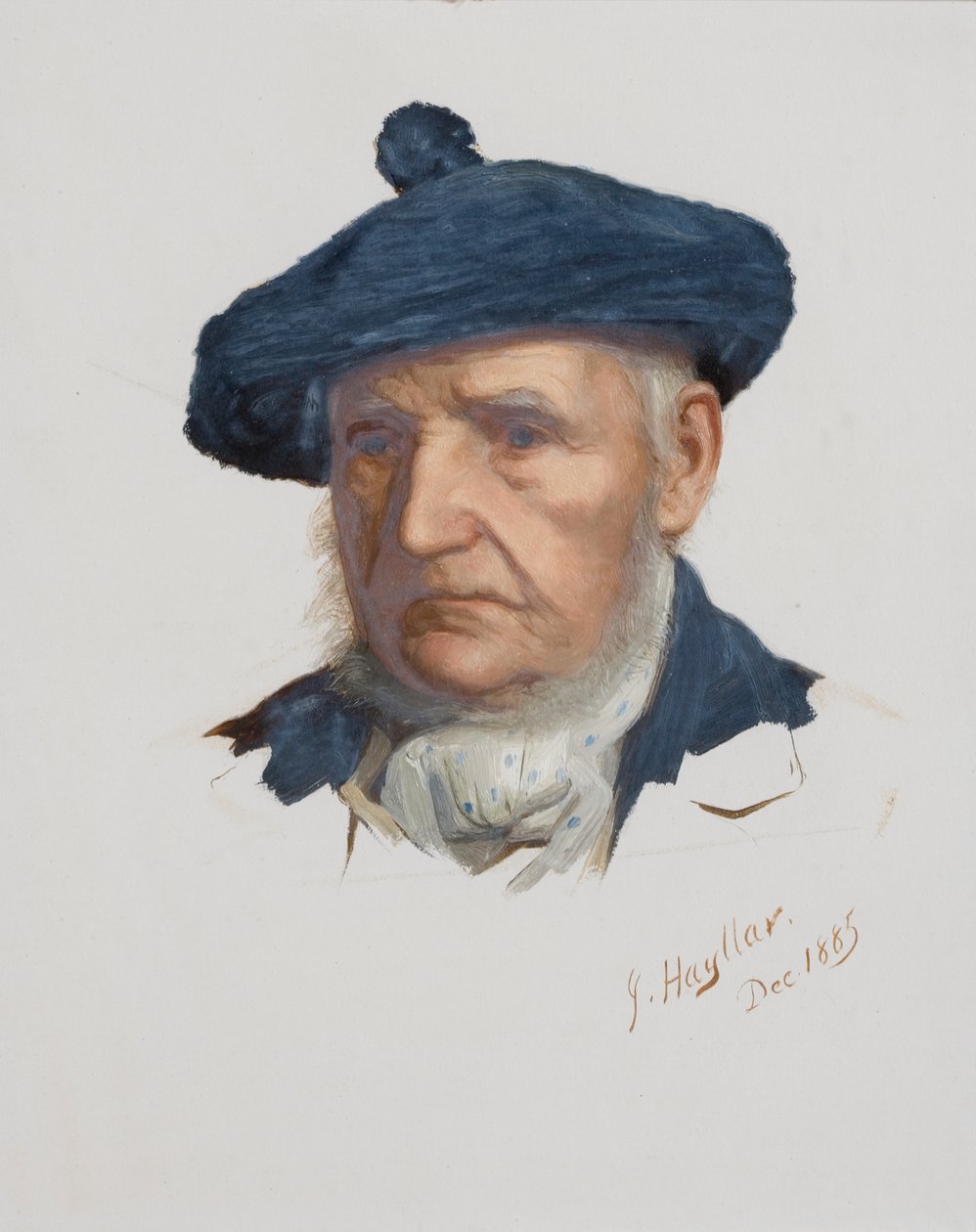Männerkopf, 1885 von James Hayllar