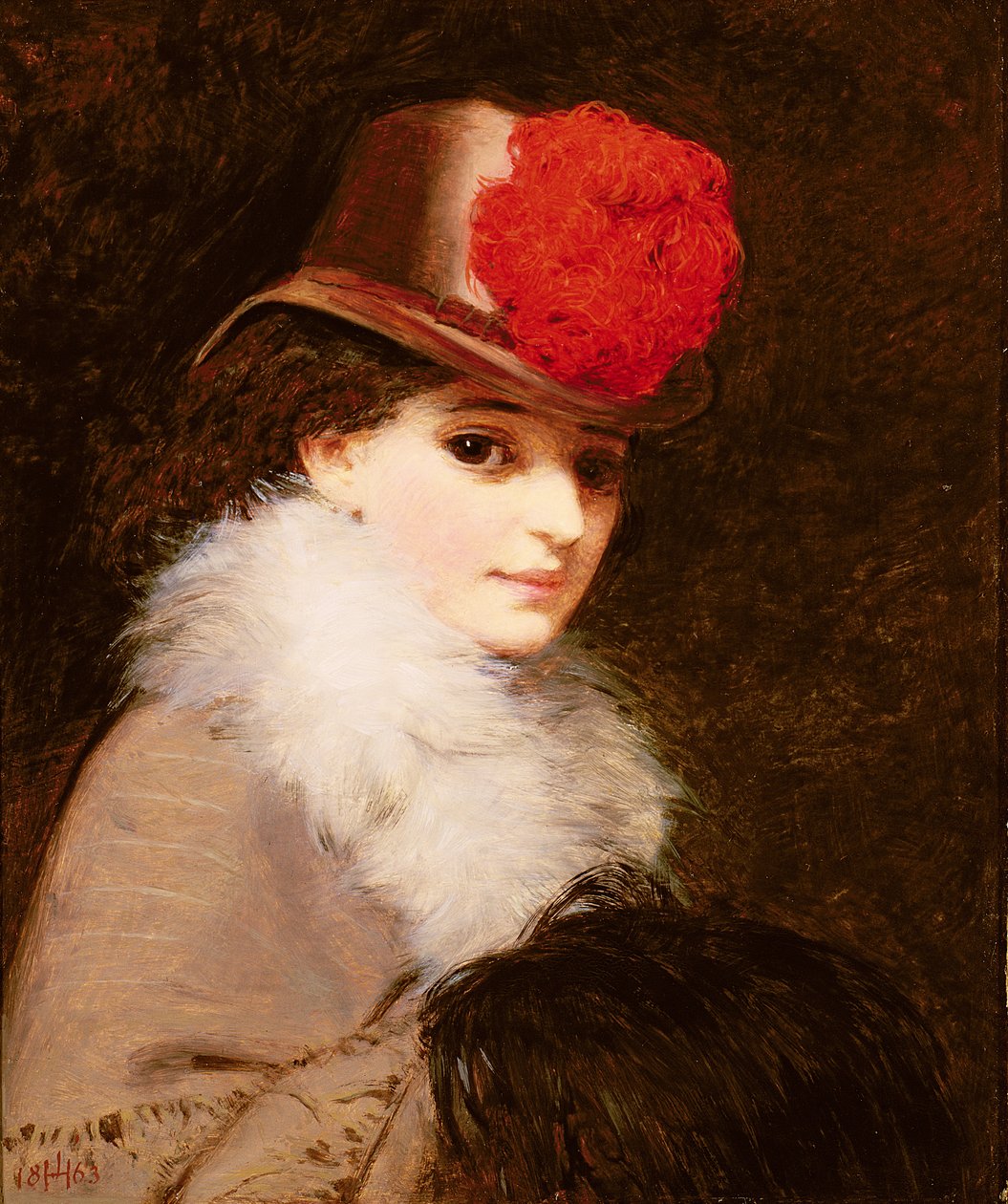 Die Kokette, 1863 von James Hayllar