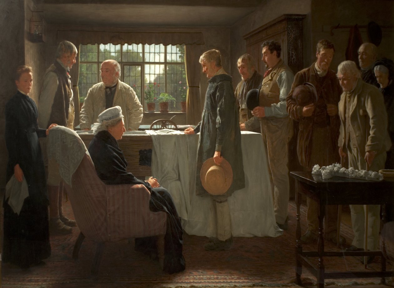 Der alte Meister, 1883 von James Hayllar
