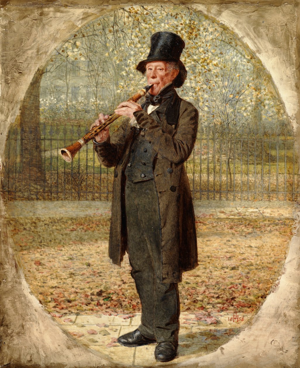 Der wandernde Minnesänger, 1858 von James Hayllar