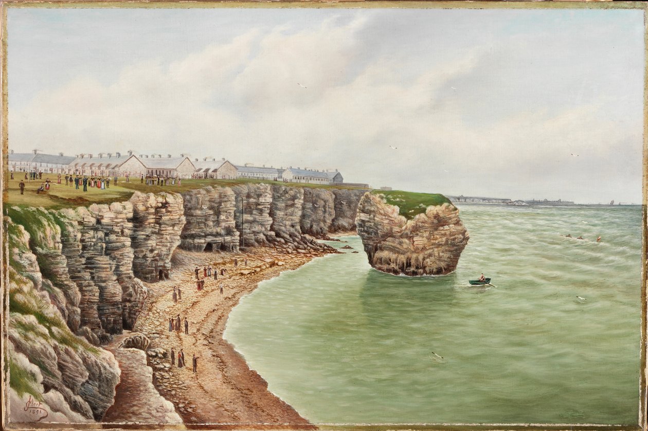 Rettung in der Nähe von Souter Point, 1896 von James Henry Cleet