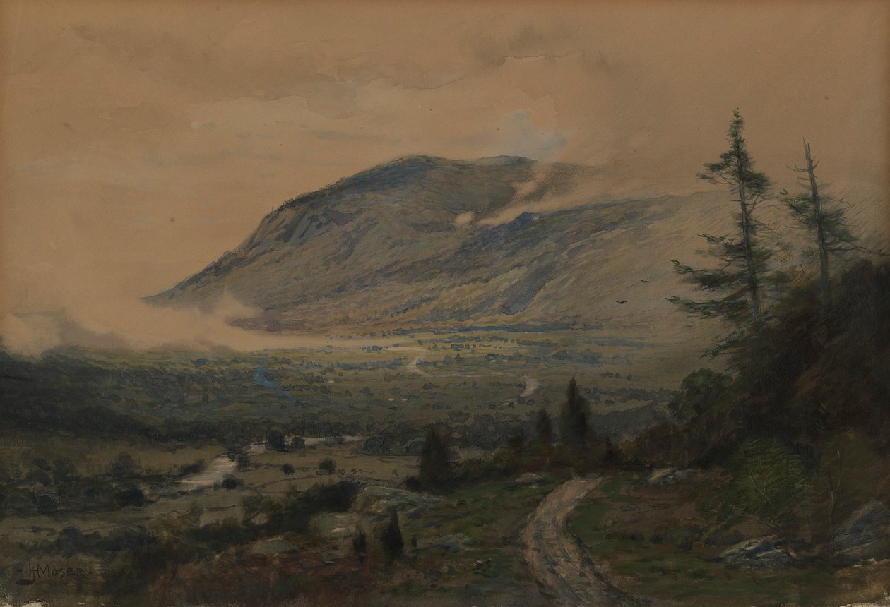 Berg und Tal von James Henry Moser