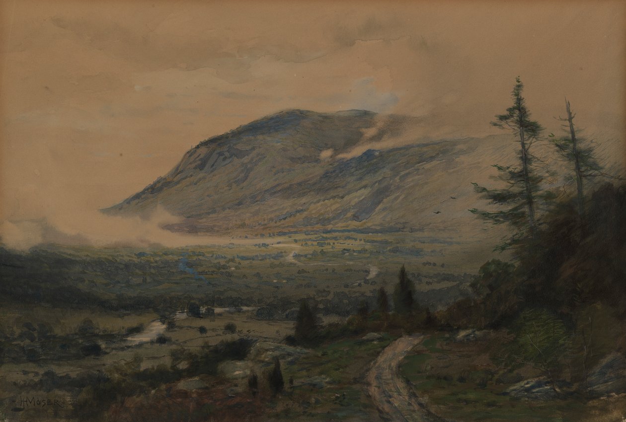 Berg und Tal von James Henry Moser