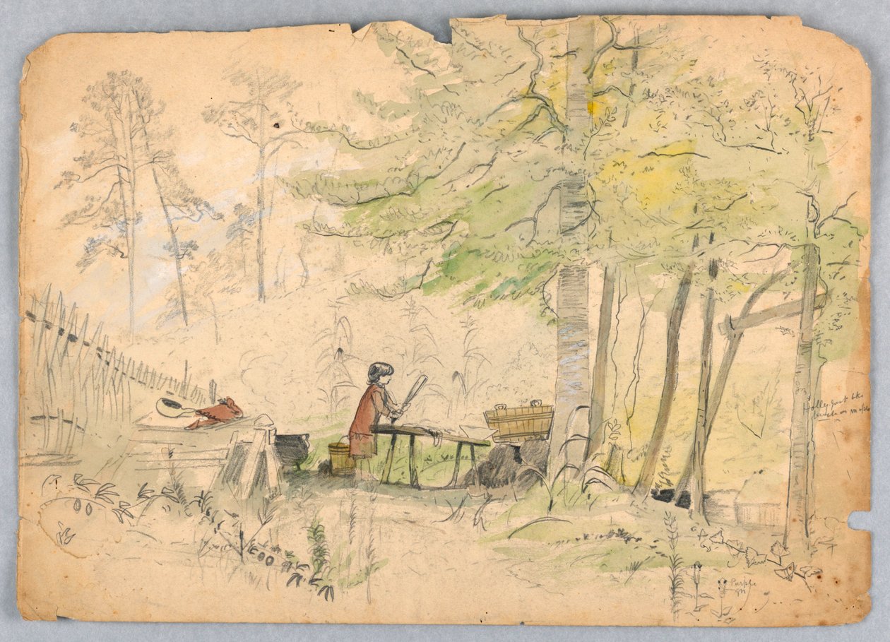 Waldlager von James Henry Moser