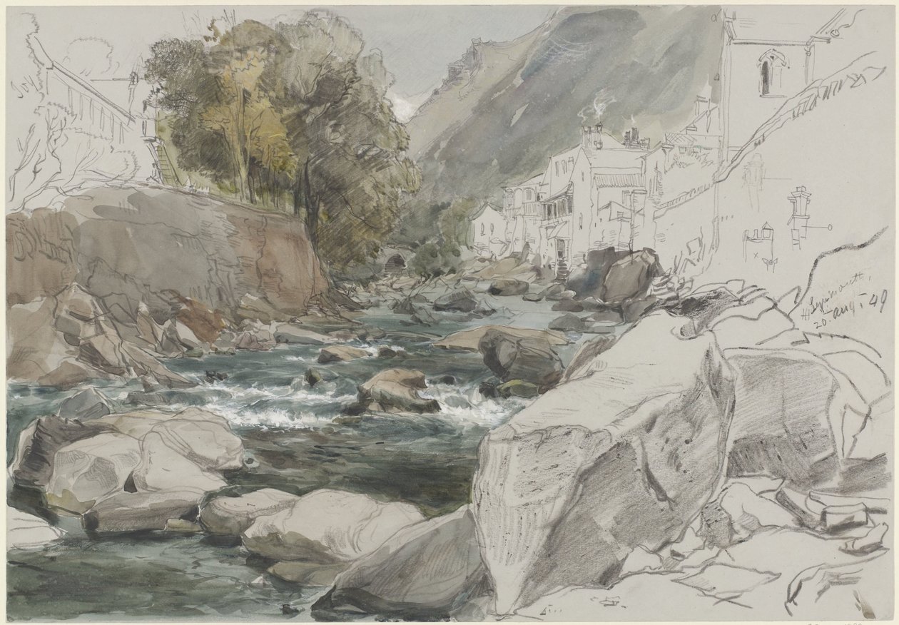 Ansicht von Lynmouth, Devon von James Holland
