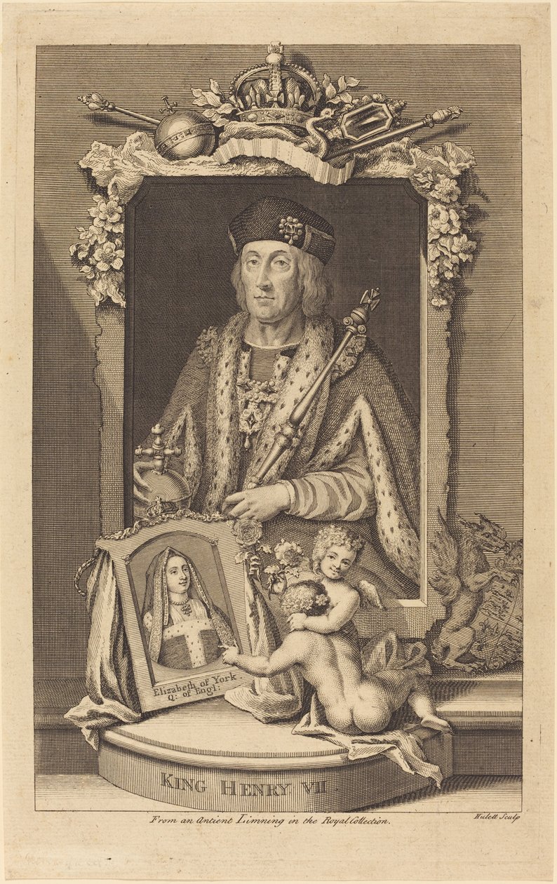 König Heinrich VII. von James Hulett after George Vertue