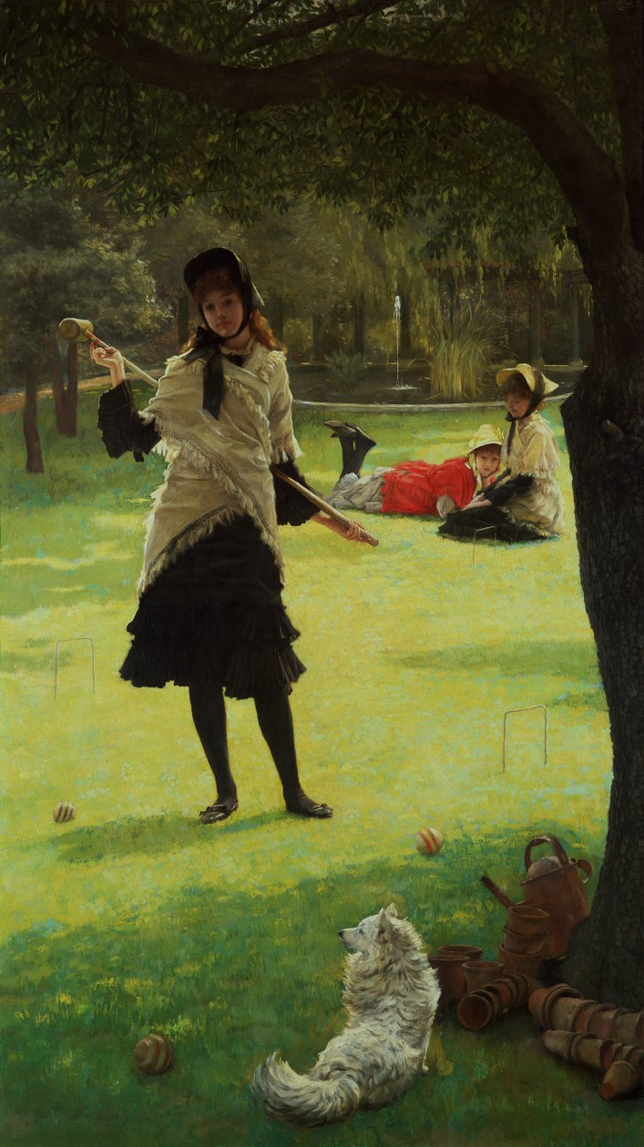 Croquet von James Jacques Joseph Tissot