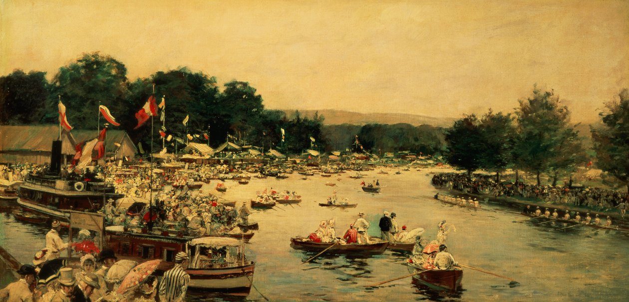 Henley Regatta, ca. 1877 von James Jacques Joseph Tissot