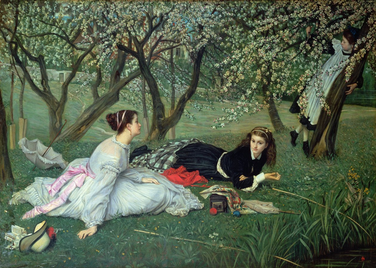 Frühling von James Jacques Joseph Tissot
