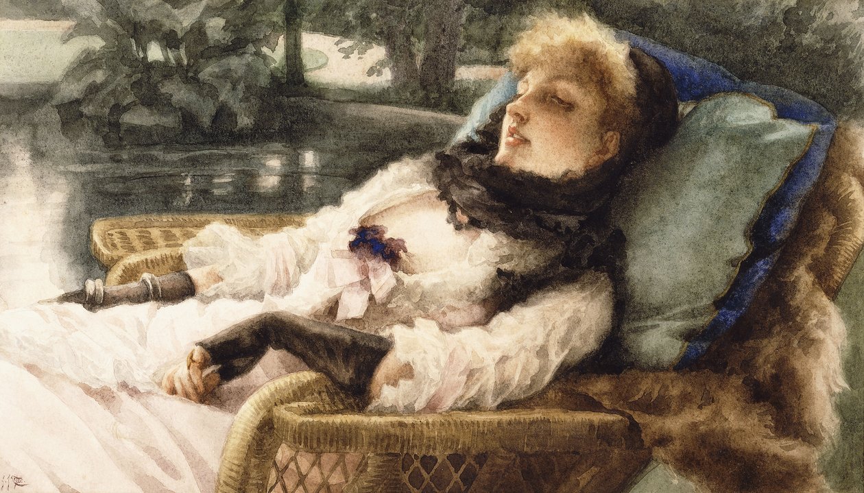 Sommerabend von James Jacques Joseph Tissot