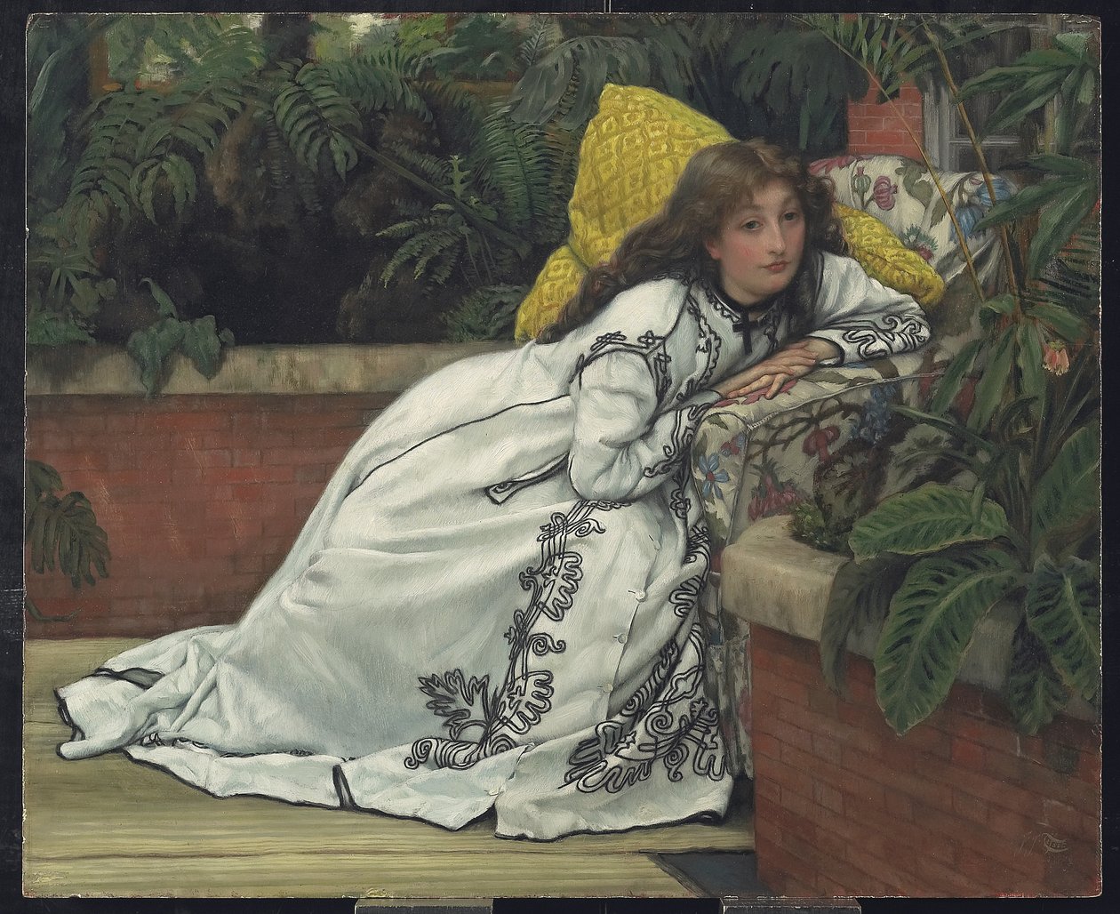 Der Genesende, 1872 von James Jacques Joseph Tissot