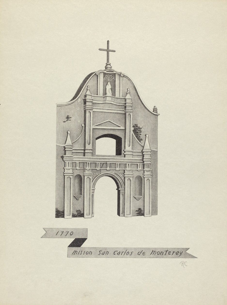 Mision San Carlos de Monterey von James Jones
