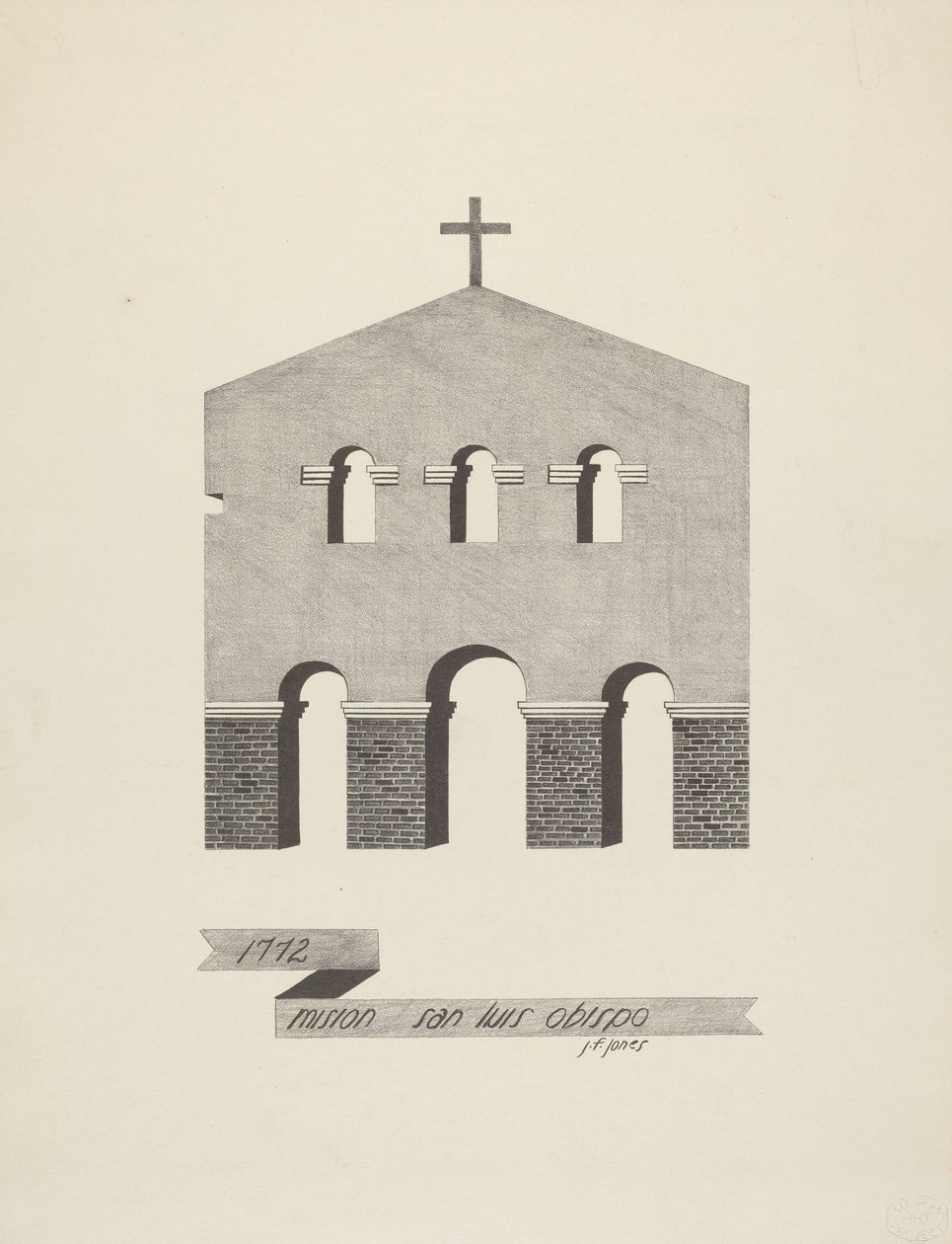 Mission San Luis Obispo von James Jones
